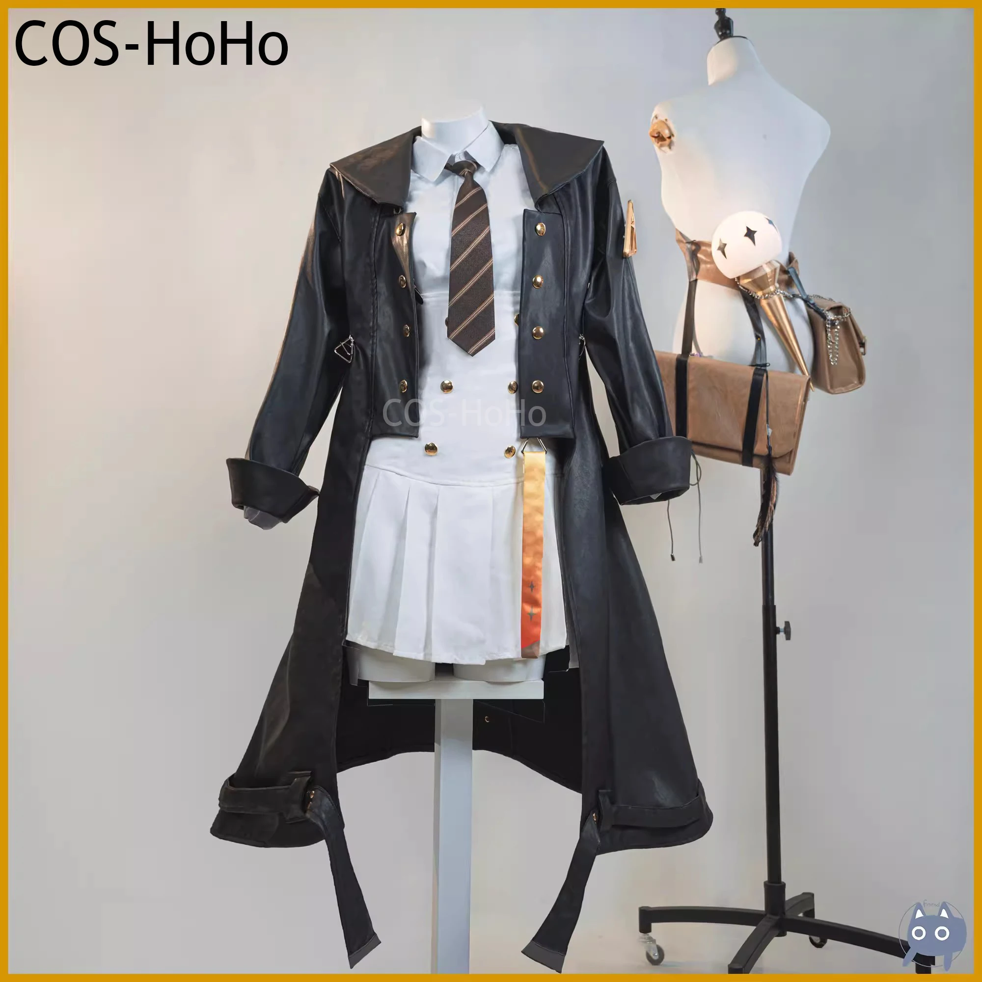 COS-HoHo Arknights Reed The Flame Shadow Biology New Skin Game Suit Uniform Cosplay Costume Halloween Party Role Play Outfit