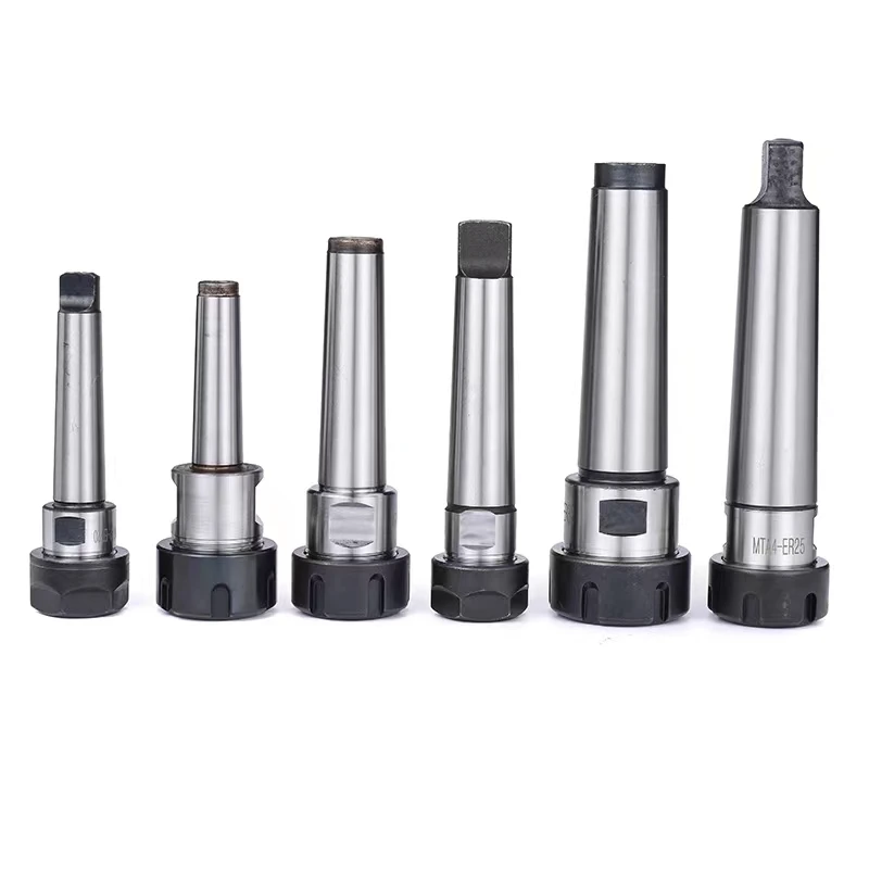 TULX HOT 1Pcs MT1/MT2/MT3/MT4 Morse Taper ER11/ER16/ER20/ER25/ER32/ER40 Collet Chuck Holder,CNC Tool Holder Clamp.