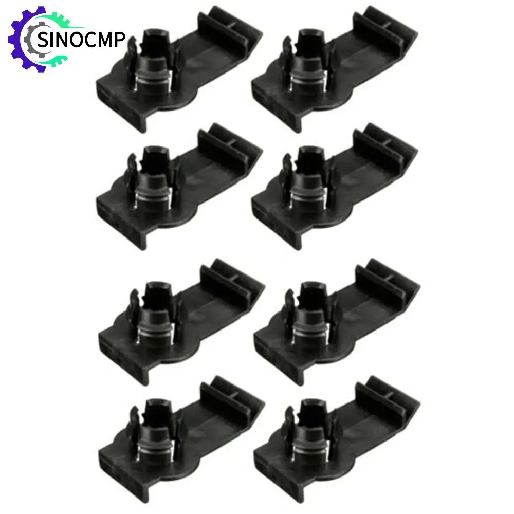 

8pcs 51338254781 Regulator Clip Brackets Car Window Kit Durable Front Right Left Repair Bracket For BMW X5 E53 3er E46 Auto Part