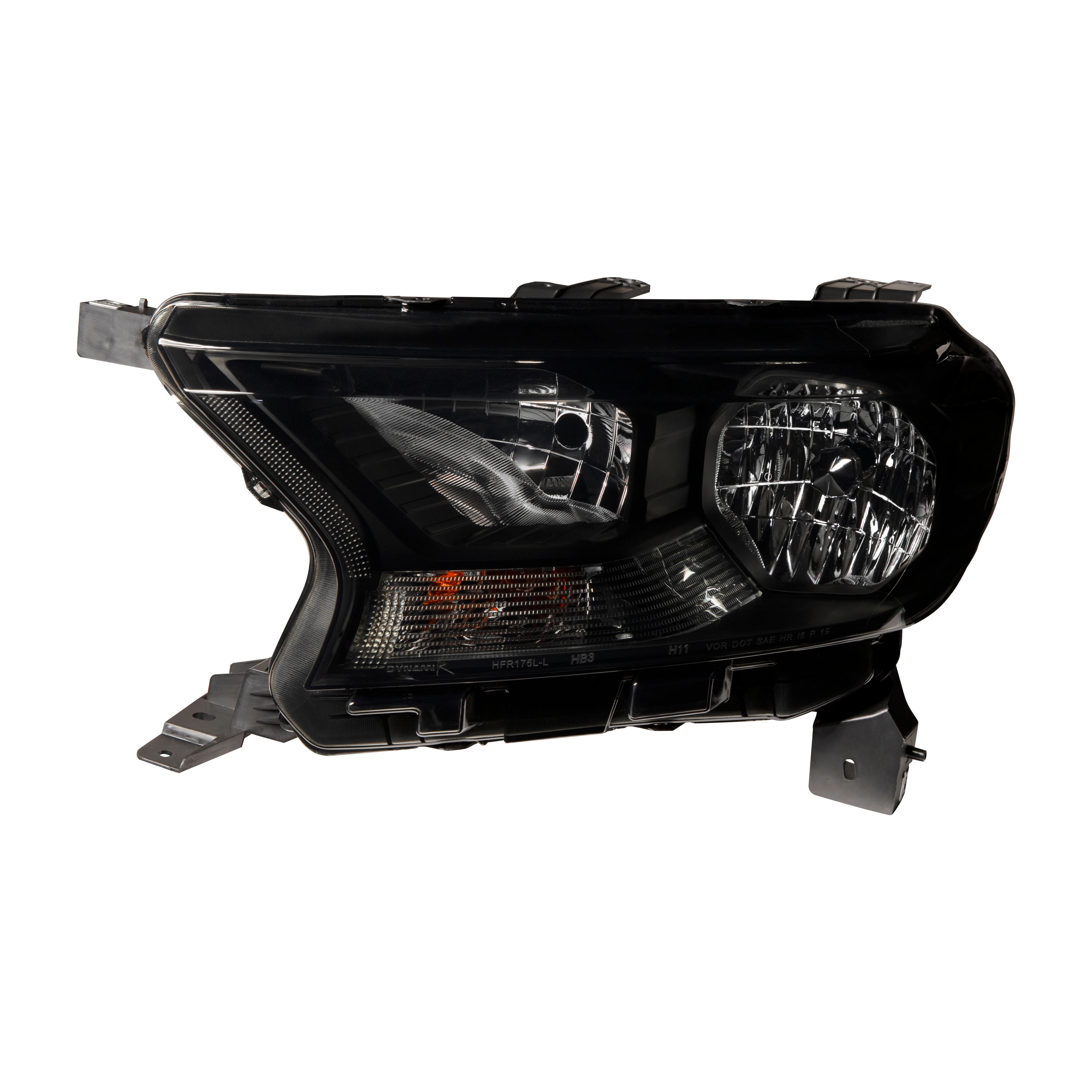 Hot-selling for2019-2022 Ford Ranger XL XLT Factory Style Headlights (Black Housing/Smoke Lens)