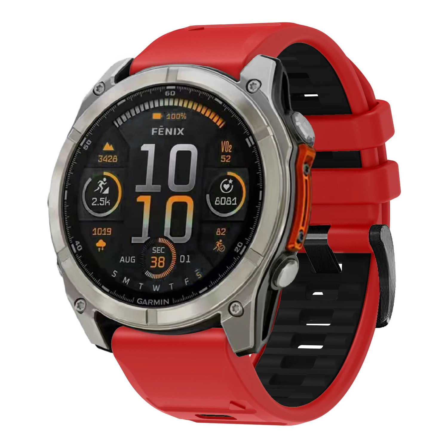 Сменный ремешок QuickFit 22 мм для Garmin Forerunner 970 965 955 945 935 745 MARQ, двухцветный спортивный силиконовый ремешок, браслет