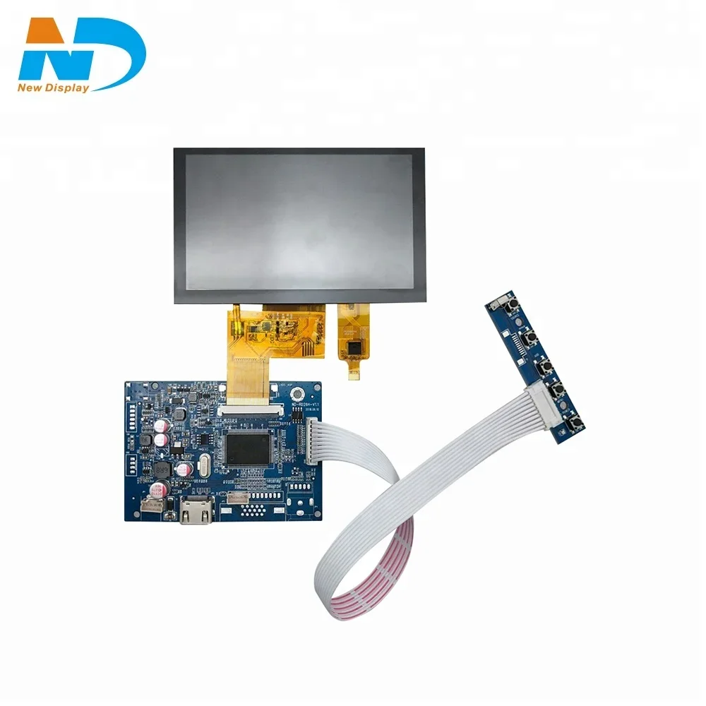 5 inch lcd display panels for raspberry pi 3 model b with 40pin tft lcd controller board