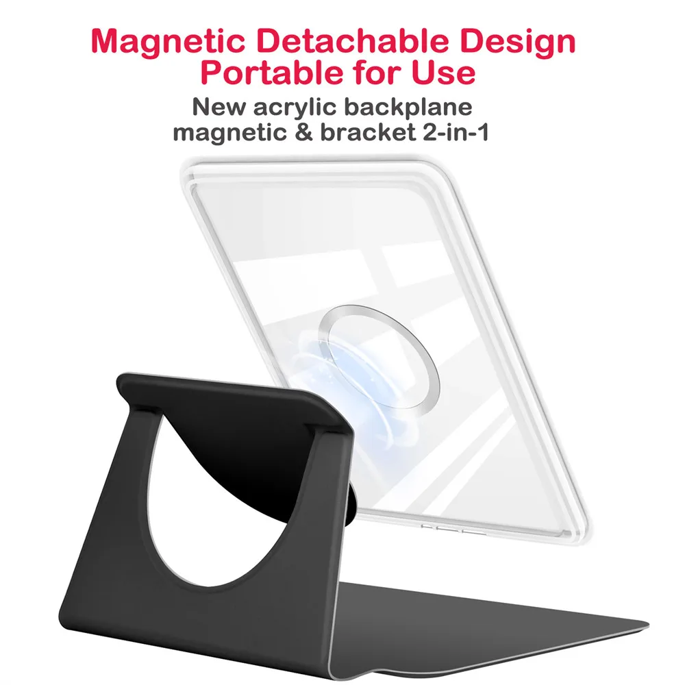 Magnetyczne etui z uchwytem do Kindle 2024 2022 2021 Paperwhite Colorsoft 10. 11. 12. generacji 6 6.8 7 cali, pokrowiec, etui, funda — zdjęcie produktu 3