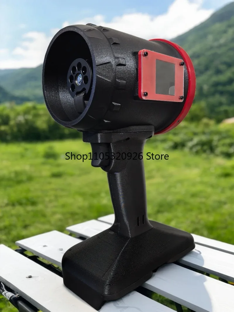 80mm Metal Ducted Fan, 3700g Thrust Ultra Powerful Blower with LED Display