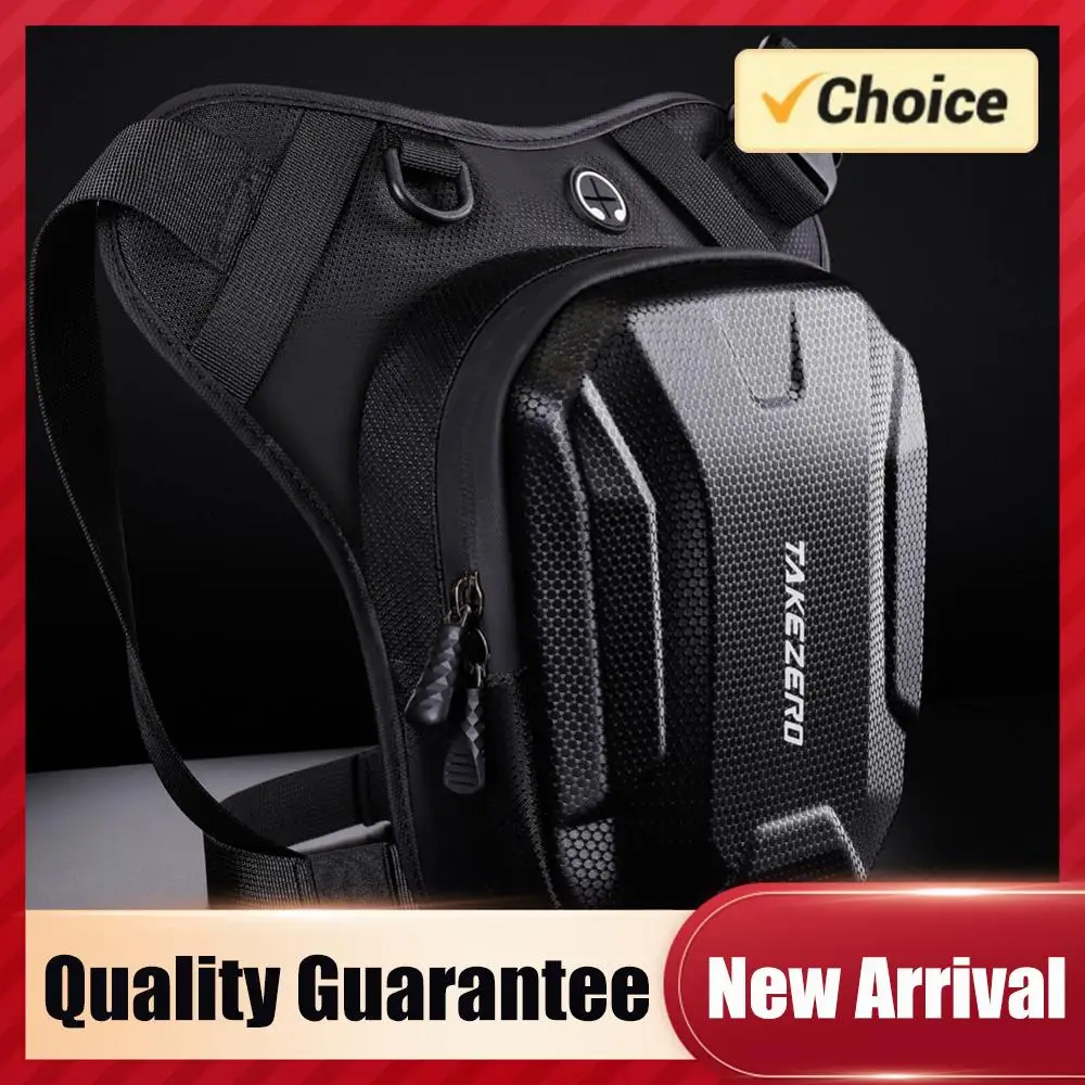 

Motorcycle Drop Leg Bag Adjustable Motorbike Wasit Bag Large Capacity Bicycle Thigh Belt Bag for Outdoor Sports Ride