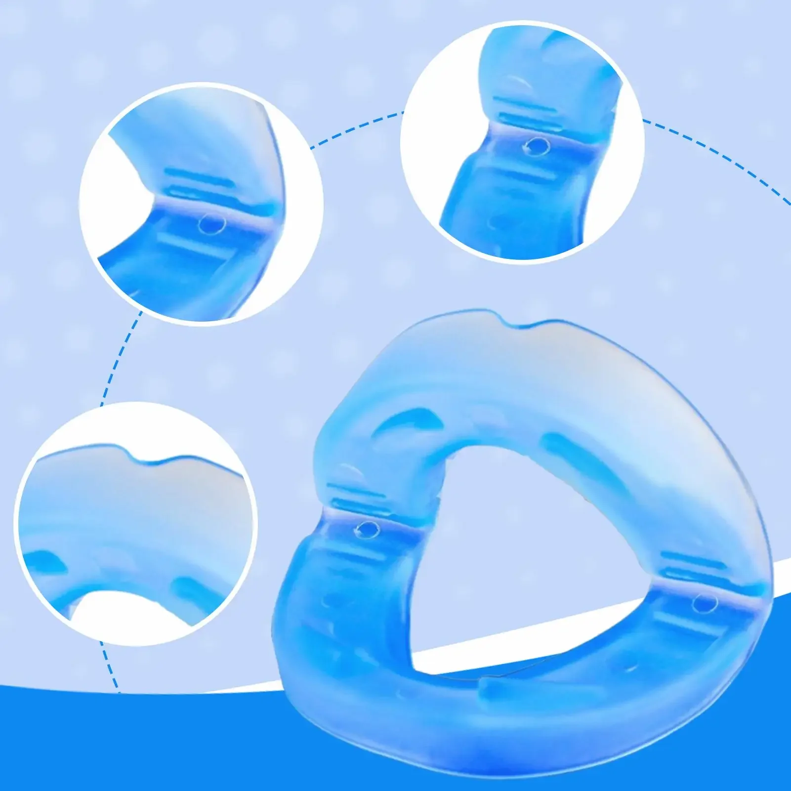 2025 الكبار النوم مكافحة الشخير جهاز صريف الأسنان حامي الفم لطحن تقليل الأسنان المعبرة لجهاز الشخير المخصص