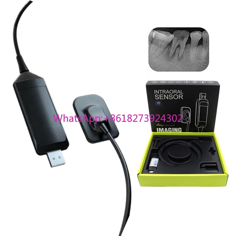 

Pluto Digital USB Dental Equipment X Ray Sensor Size1/2 Digital RVG X-Ray APS CMOS Imaging System Sensor