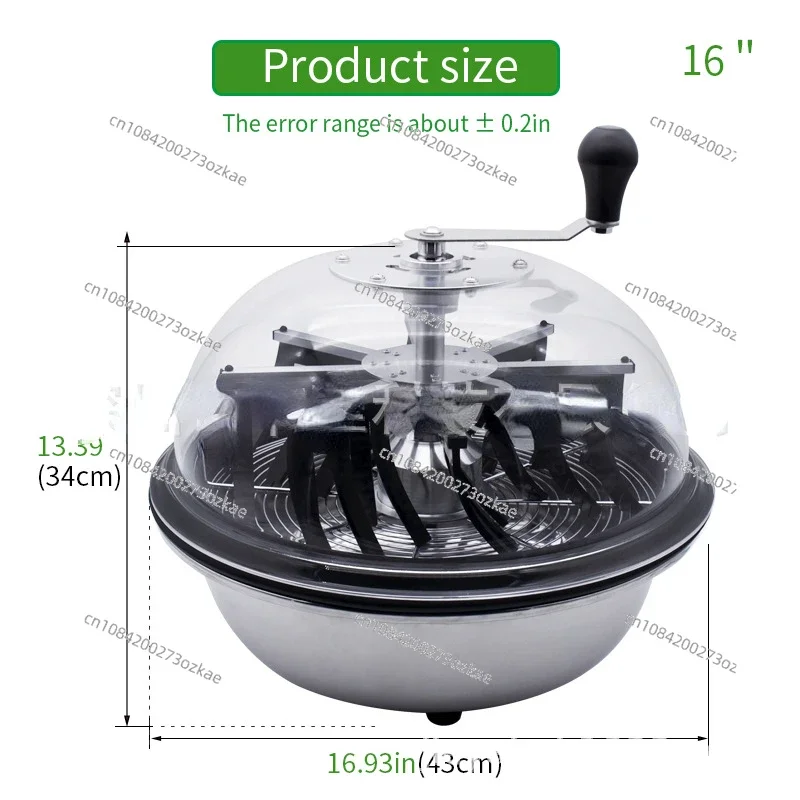 

13/16/19/24 Bowl Leaf Trimmer, Lawn Mower Hydroponic Plant Growth Tool, Rotary Cut