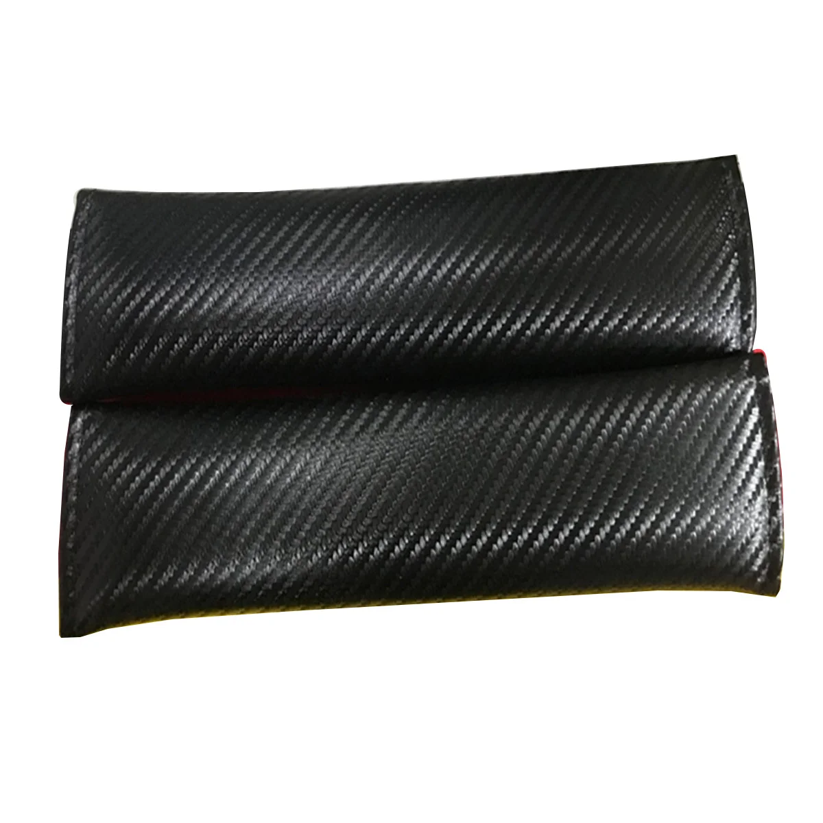 

2 pcs Carbon Fiber Shoulder Pad Safety Protector Comfortable Cover For Backpack Luggage Strap Accessories