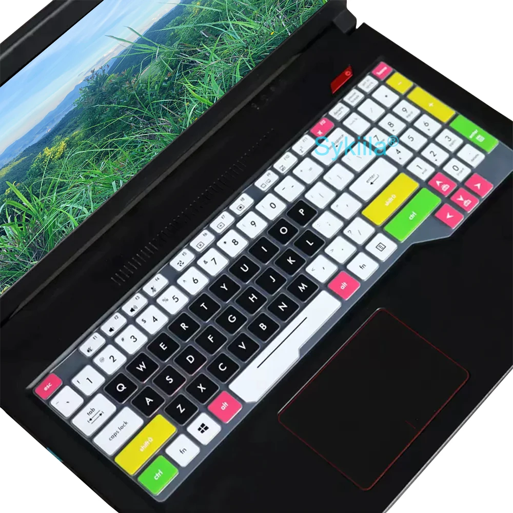 Tastaturabdeckung für ASUS TUF Gaming A15 A16 A17 A18 F15 F16 F17 FX507 FX607 FA608 FA808 FX608 Silikon-Schutzhülle 15 16 – Detail 15