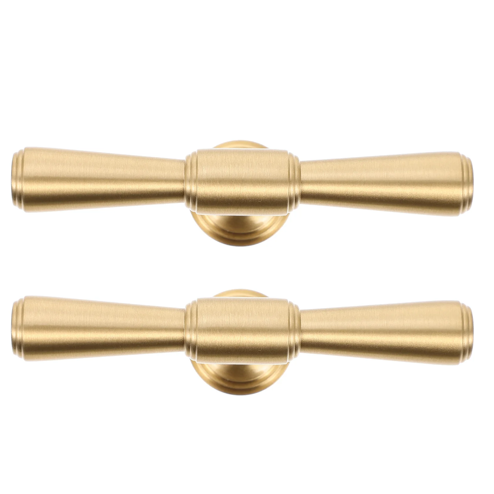 

2Pcs Solid Brass Full Bar Pull Handles Sturdy Smooth Drawer Cabinet Wardrobe Door Handle Furniture Hardware Kitchen