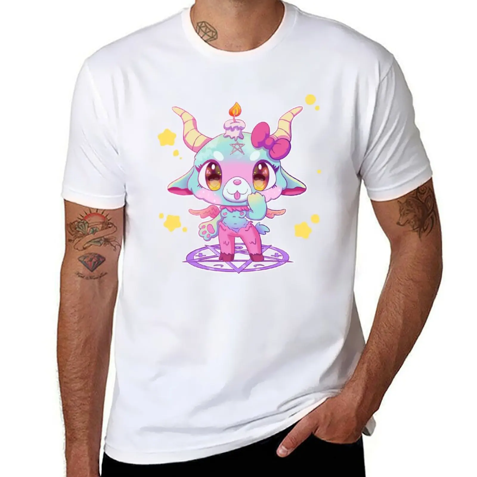 

baphomet cake T-Shirt funny costumes customs design your own cheap stuff korean fashion mens t shirts casual stylish