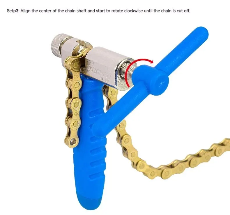 Fahrrad Kette Cutter Removal Tool High Carbon Stahl Radfahren Link Breaker Splitter Mountain Road Bike Reparatur Werkzeuge – Detail 15