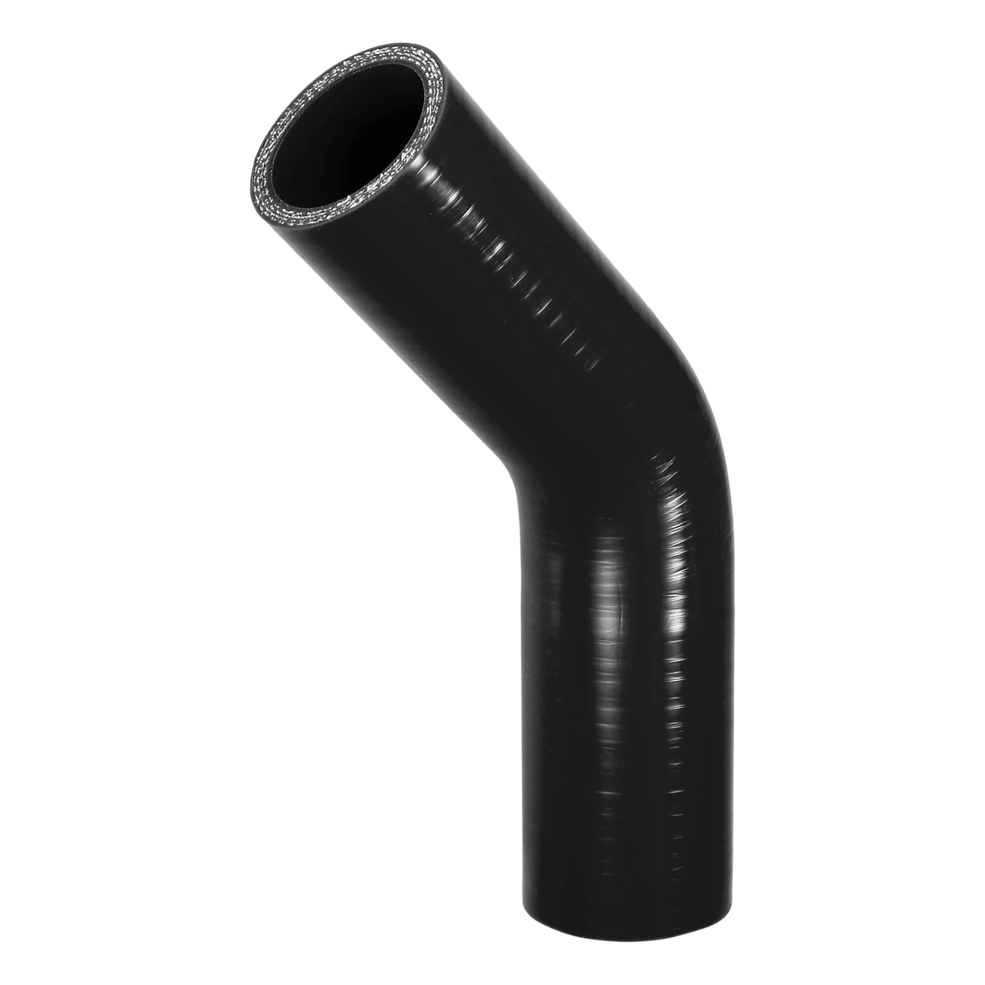 UXCELL 45 Grad 25 mm 28 mm 32 mm 35 mm 40 mm ID Auto-Silikonschlauchkupplung Kühlmittel-Ladeluftkühlerschlauch Universalrohr 102 x 102 mm Länge – Detail 1