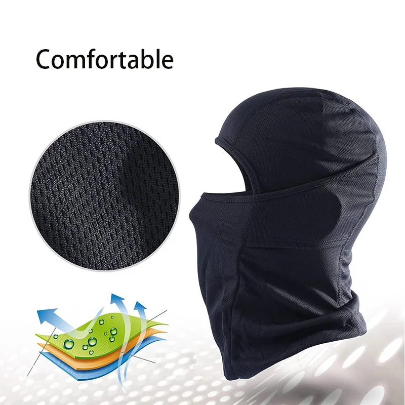 قناع بالاكلافا للتزلج غطاء كامل للوجه للرجال والنساء قناع وجه كامل مسامي للتزلج والرياضات الخارجية