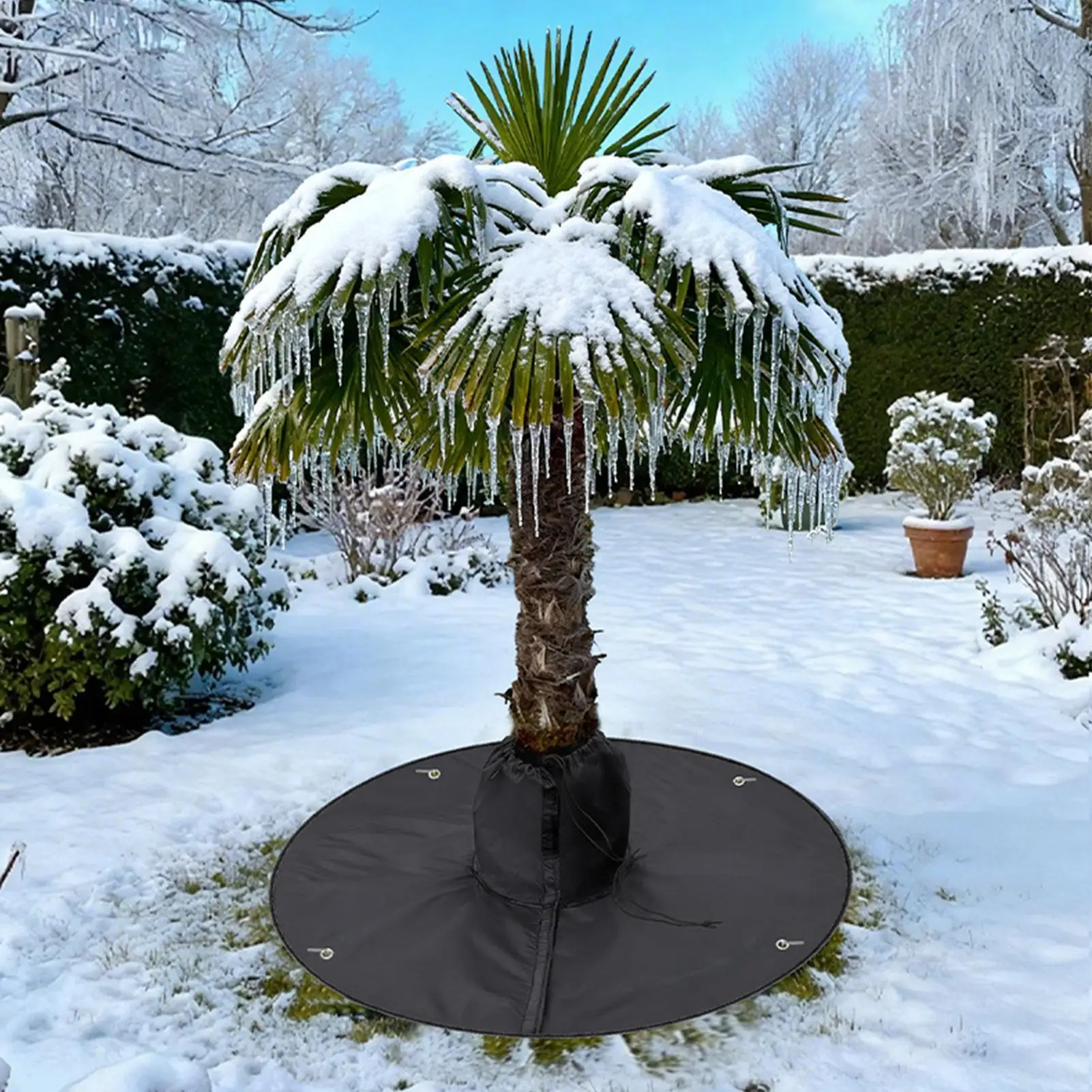 Tree Root Protector Thermal Reusable Winter Cold Weather Frost Blankets Tree Root Freeze Protectors For Garden Outdoor Yard