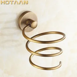 . 1pc Solid & Anti-rust brass Hair dryer holder Hair dryer rack stand rack shelf YT-8205