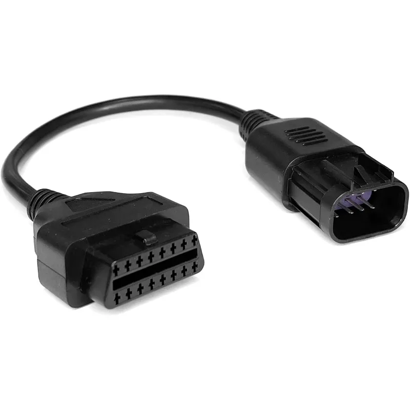 8 Pin Male to 16 Pin Female OBD2 Diagnostic Adapter Cable CAN Bus for Polaris Slingshot RZR Ranger General Sportsman ACE ATV UTV