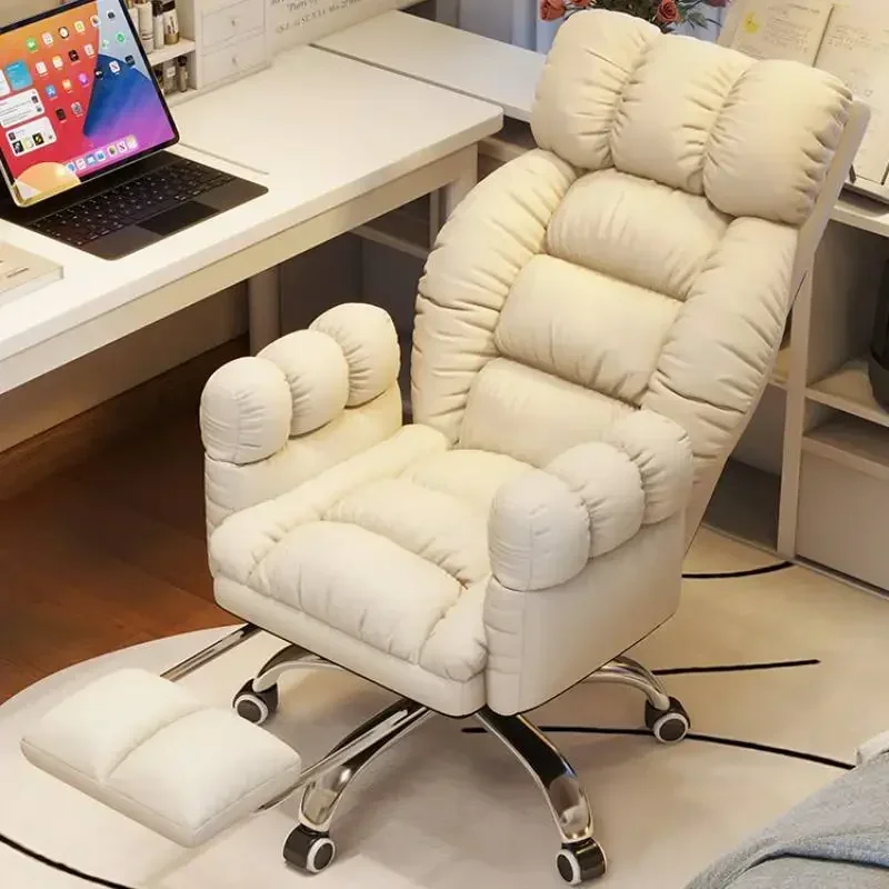 Elegant Luxury Office Chair Armrest Support Nordic Relaxing Design Gaming Chairs Recliner Computer Chaise Gamer Furniture Home