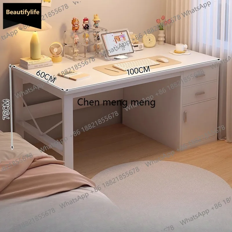 

Белый офисный стол c139 с ящиками, дизайнерский, современный, прочный, для чтения, для дома и офиса, аксессуары для дома