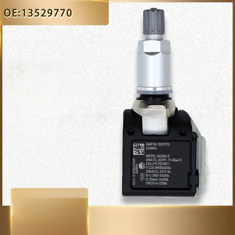 

13529770 4pcs tpms Tire Pressure Sensor for Cadillac CT4-V 2020 CT5-V 2019-2021 433MHZ for Chevrolet