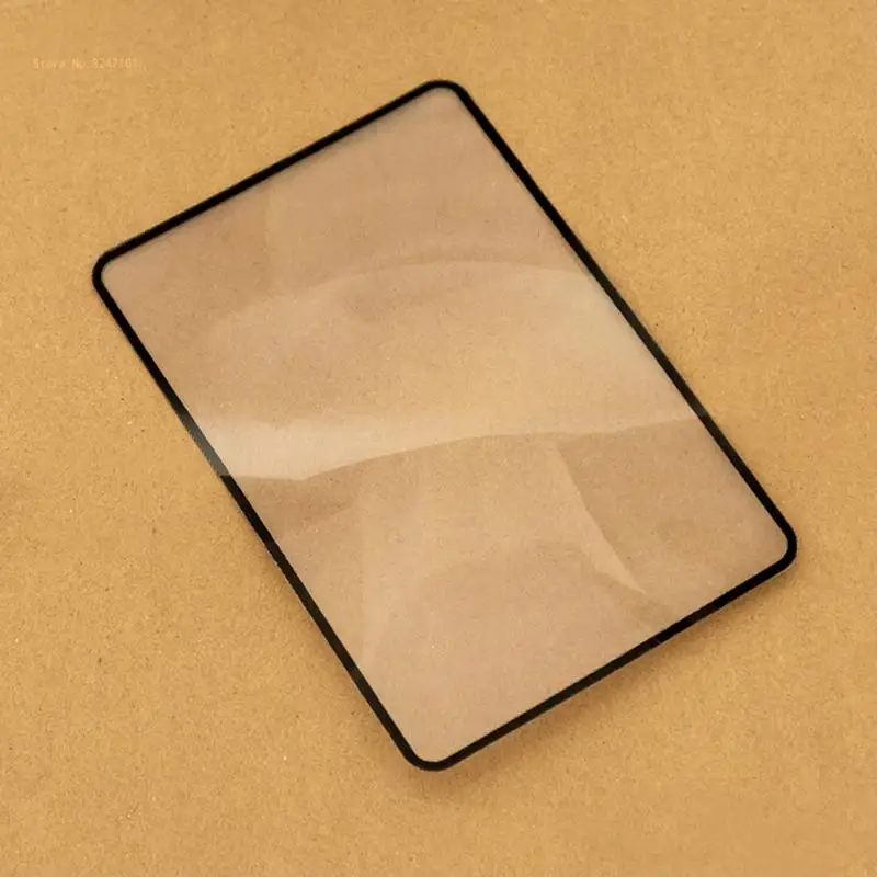 Paper Size Glass PVC Plastic Flat Full Page Reading Magnifier Gift Dropship