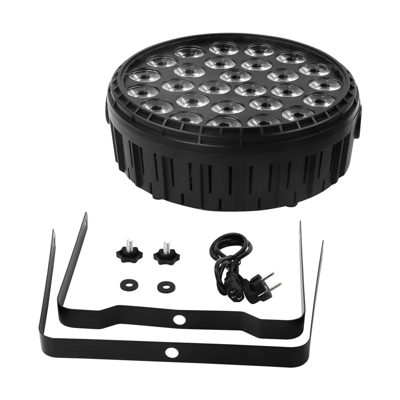 

27x10W RGBW 4IN1 Светодиодный плоский номинальный светильник DJ Disco Bar Club Вечеринка Свадьба DMX512 Светодиодный светильник с эффектом мытья Сценическое освещение Показание шоу