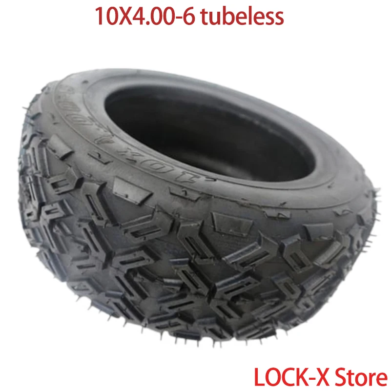 

10x4.00-6 vacuum tire suitable for electric scooter tubeless tire 10 inches 10 * 4.00-6 rubber tubeless tire