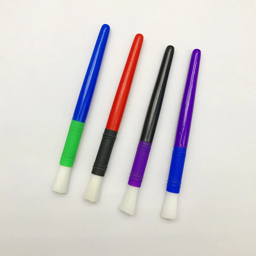 8 قطعة فرش رسم شعر نايلون طويلة الأمد لزيت الأكريليك ألوان مائية فخار الغواش أدوات حرفية رسم أدوات مكتبية للطلاب