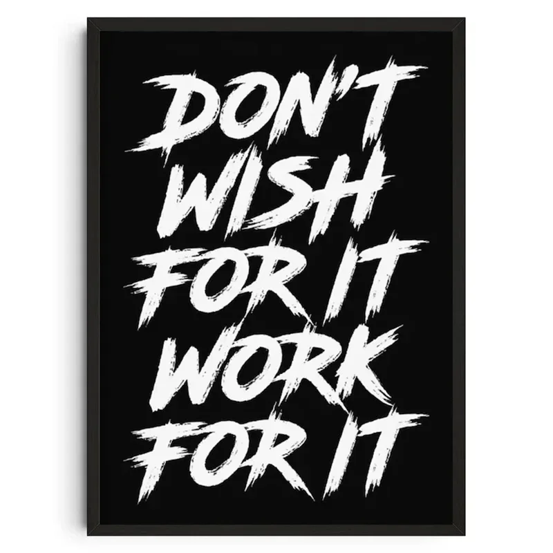 2026 Gym Wall Art Poster Gym Inspirational Poster Home Gym Wall Decoration Gym Slogan Canvas Printing Decora Painting Frameless