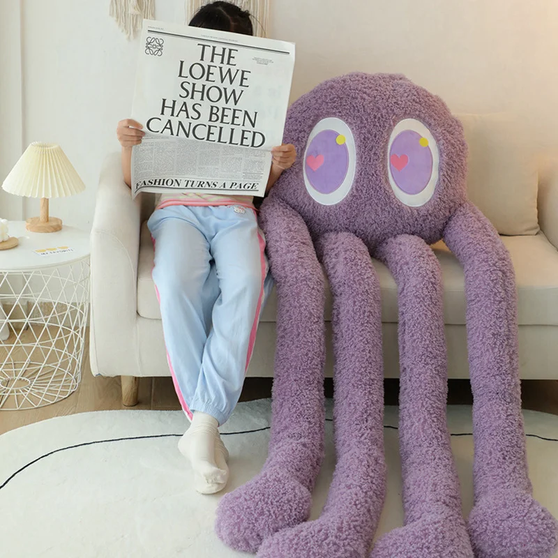 

Hot Sale 160-200cm Kawaii Simulation Long Legs Octopus Plush Stuffed Toy Soft Animal Home Accessories Cute Doll Children Gifts