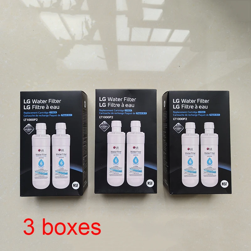 LT1000P ADQ747935 لـ LG LT1000P/PC/PCS فلتر مياه الثلاجة، LMXS28626S، LFXS26973S، MDJ64844601، ADQ74793501، ADQ74793502
