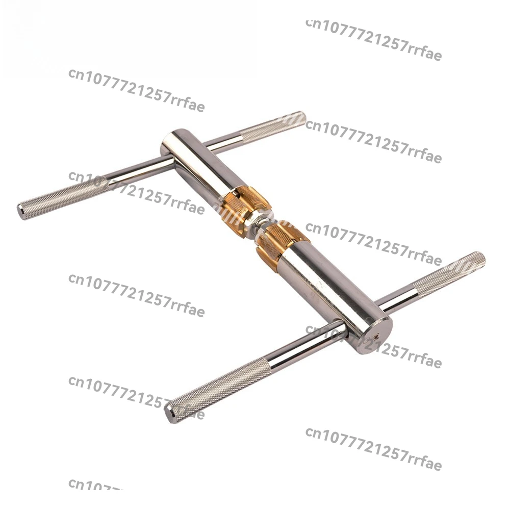 Bicycle five-way tooth cleaning and milling tool five-way tap tapping central axis tapping tooth pattern repair five-way