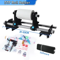 DTF Film Roll Holder For A3 A4 DTF Printer L1800 L805DTF Film Roll Holder With RIP Software DTF Roll Film Holder DTF Roll Holder