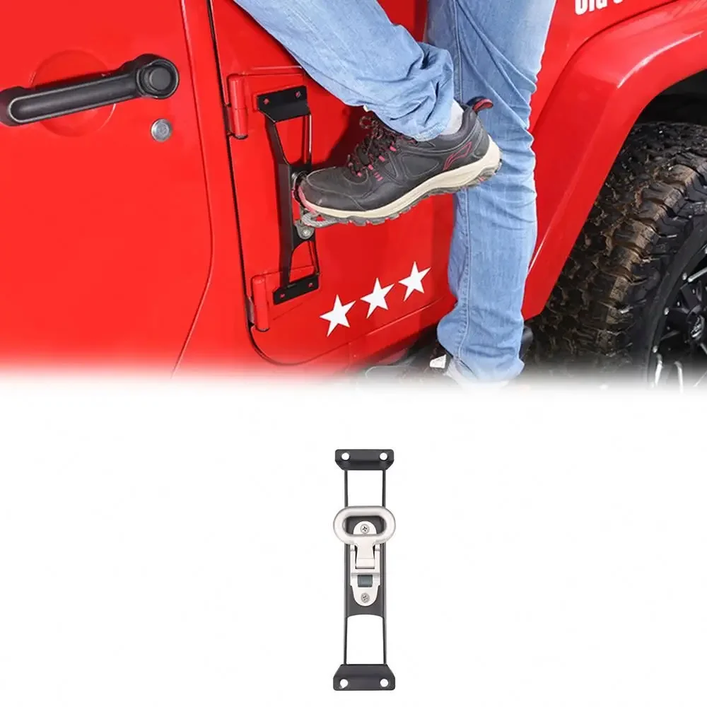 Spedking JL Car Offroad 4x4 Auto Accessories Door Hinge Side Foot Pedal Step Climb Step Pedal for jeep wrangler