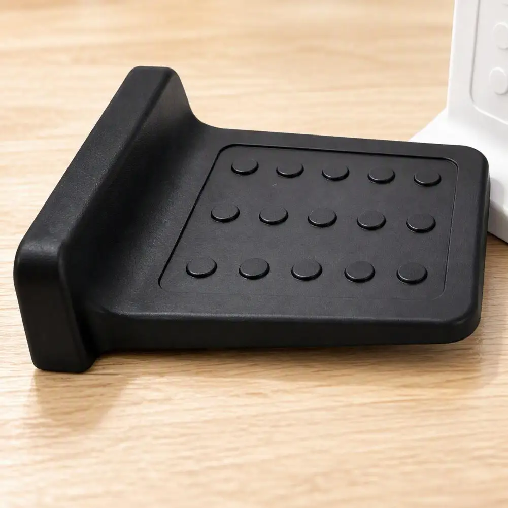 No Drill Trash Wall Protector 2pcs Trash Wall Protectors No-drill Garbage Bin Bumpers Kitchen Office Floor Stoppers to Prevent