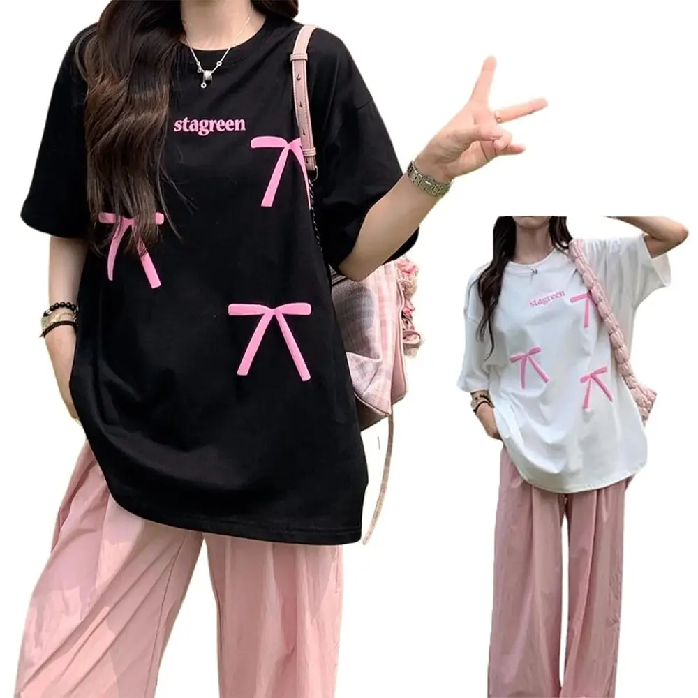 

Fashion Casual Women's Graphic Tees Cute Vintage Y2k Tops Baggy Oversized Tshirts Women Girls