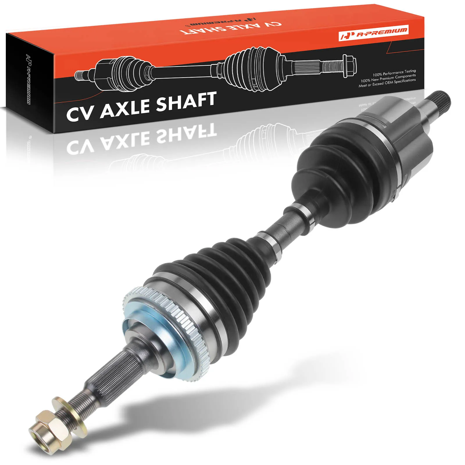 A-Premium Front Driver Side CV Axle Assembly for Pontiac Grand Am 1996-1998