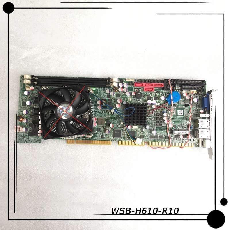 

WSB-H610-R10 для IEI 1155-контактная двойная сетевая карта, материнская плата промышленного управления, высокое качество, полностью протестировано, быстрая доставка