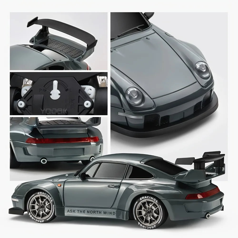 New 4WD RC Drift Car Y914 Y915 Mini Remote Control Car Metal Shell Rechargeable Battery Racing Car Model Toy Birthday Gifts