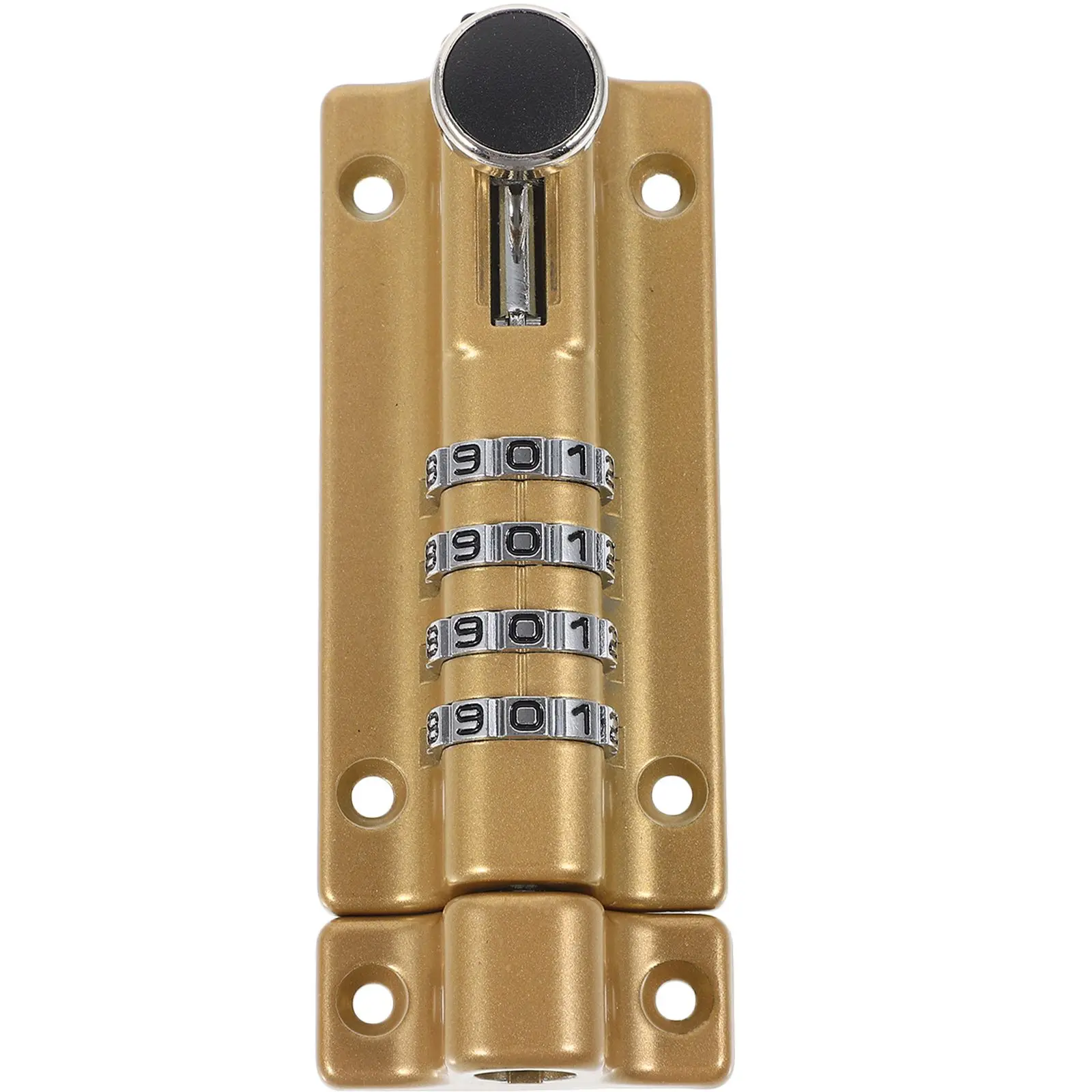 

Password Lock Door Gate Latch Golden Combination Barn Locks French Security Hardware Shed Wooden Fence Slide Bolt Keyless