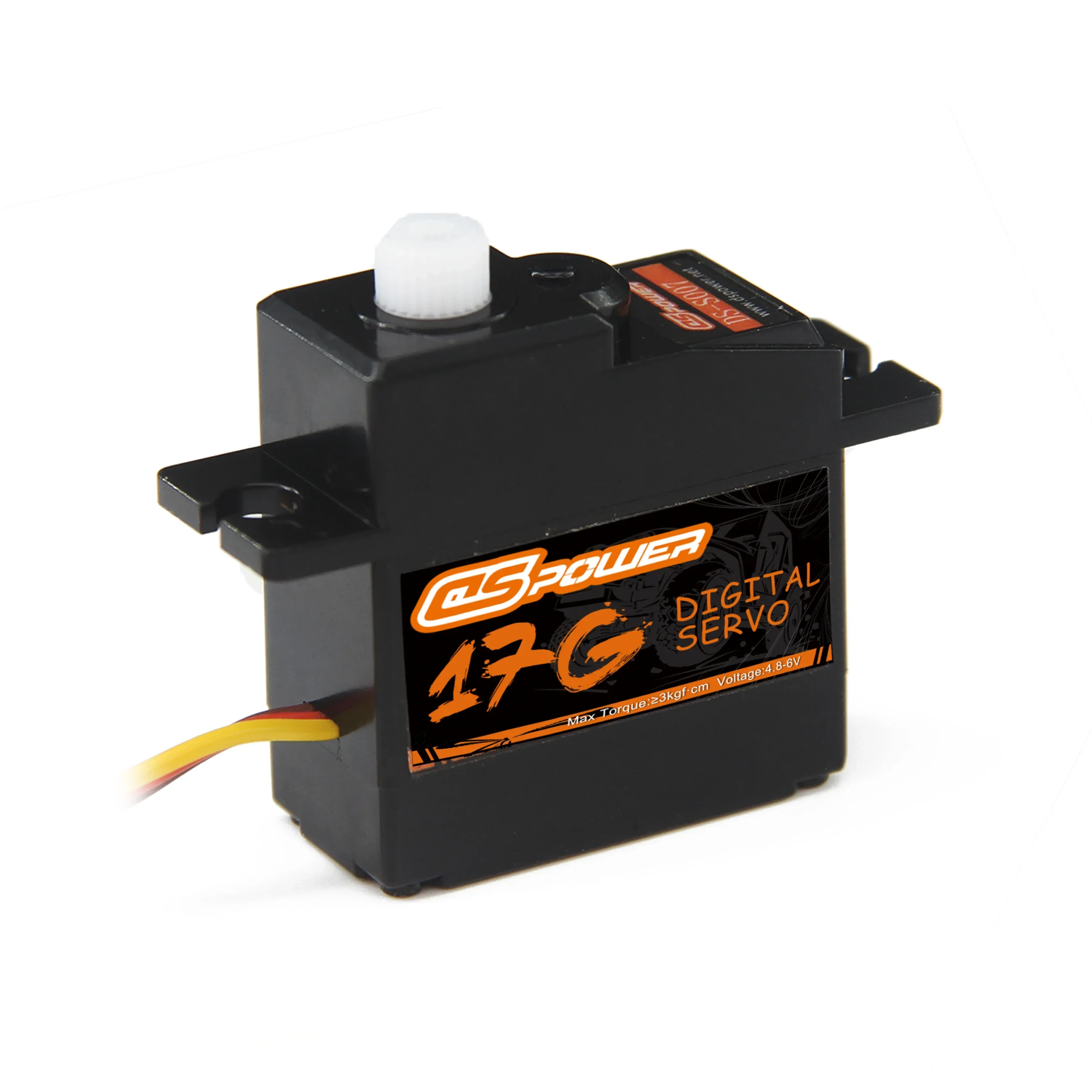 DSPOWER 17g 21g Digital Plastic /Metal Gear Waterproof Servos Mirco Mini Servos for 1/16 1/18 RC Car Wltoys 144001 144010 Plane