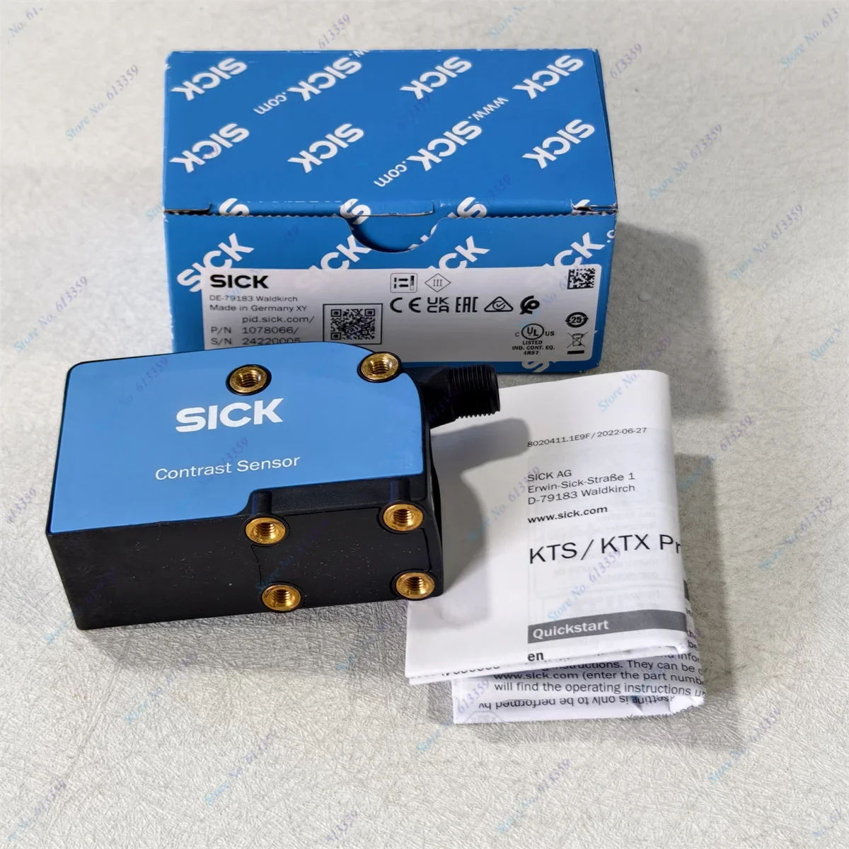 New Original SICK  Color Code Sensor  KTX-WP91142252ZZZZ 1078066