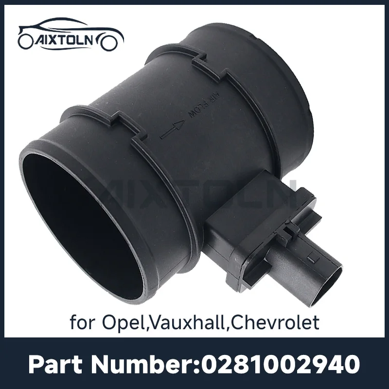 0281002940 Sensor medidor de flujo de aire MAF de buena calidad para Opel Vauxhall Astra Corsa Meriva Chevrolet Cruze accesorios de piezas de coche nuevo