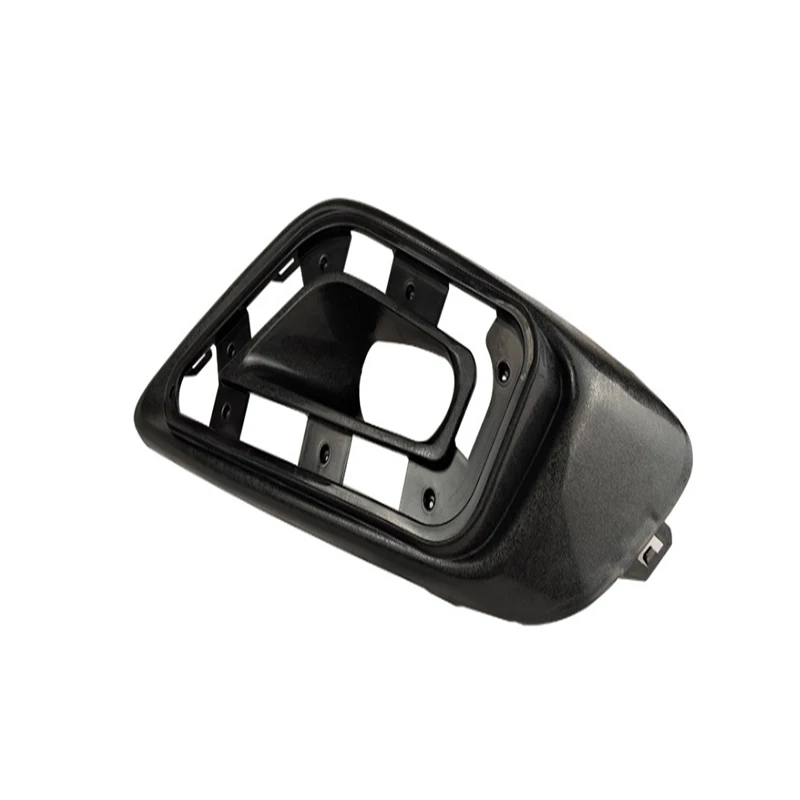 

Black plastic auto parts custom CNC machined automotive interior parts frame Equipment mounting bracket