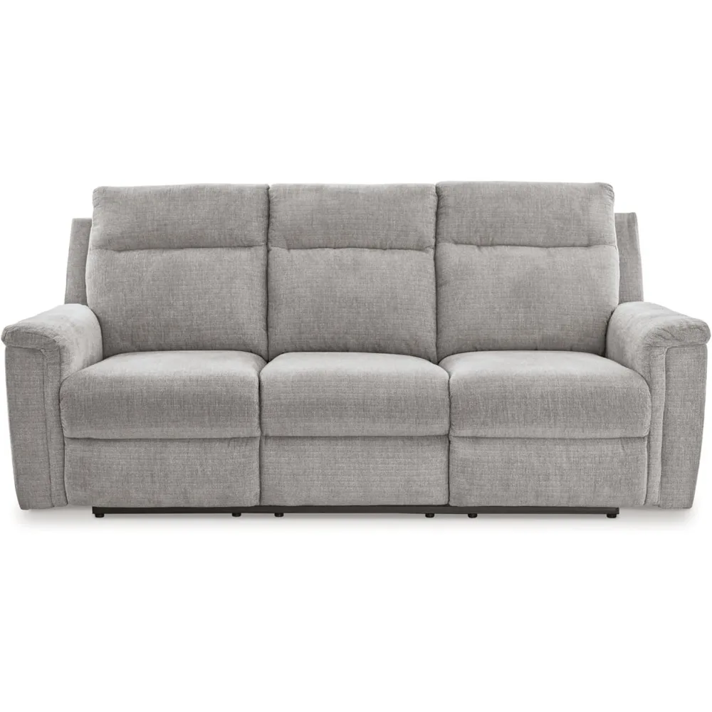 Barnsana Minimalist Power Reclining Sofa with USB Charging Ports