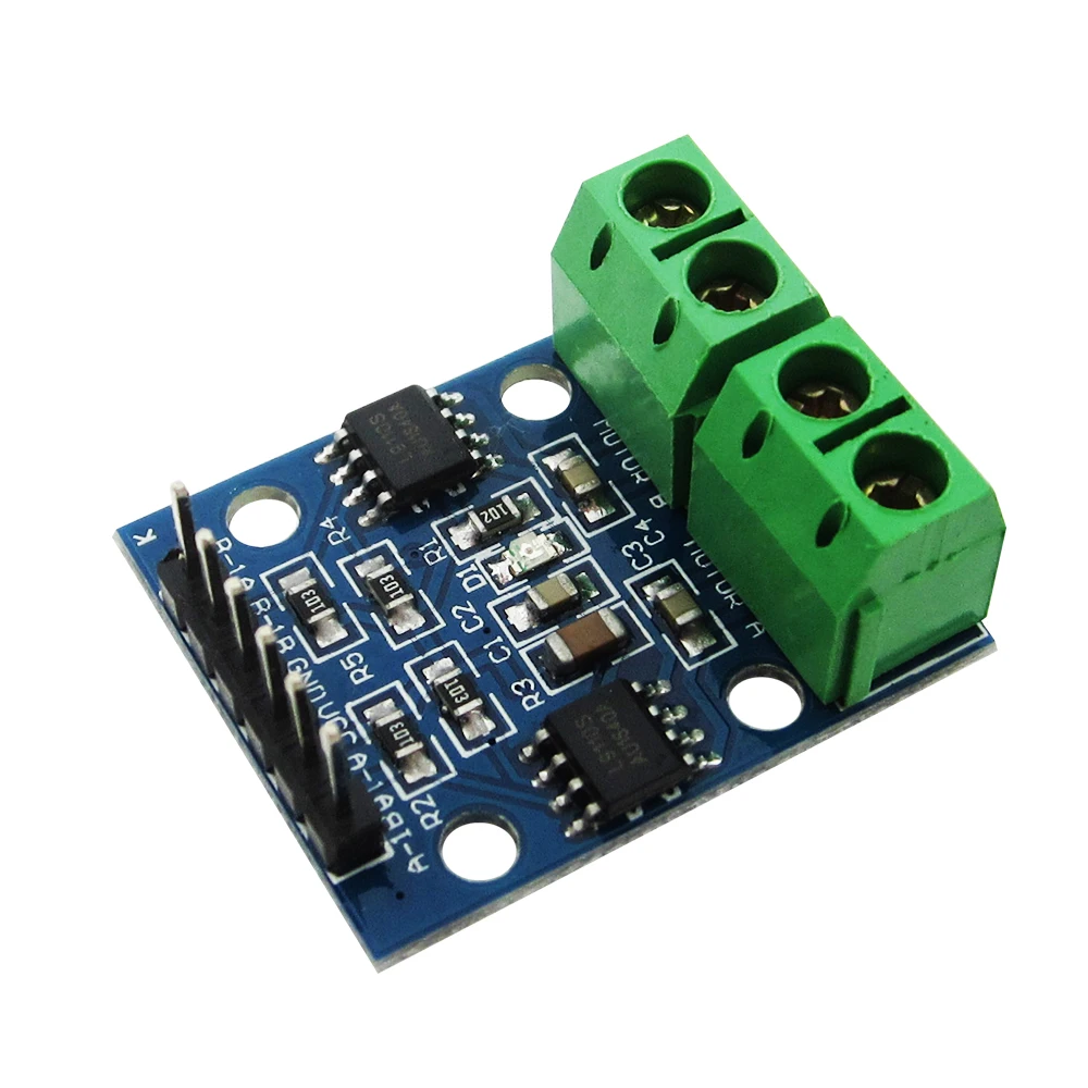 DC 스텝퍼 모터 드라이버 보드, H 브리지 스텝퍼 모터, 듀얼 DC 모터 모듈, 드라이버 컨트롤러 보드용, L9110S, 10 개