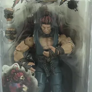 PVC Actionfigur Sammlerstücksmodell Spielzeug, Street Fighter, Chun Li Ryu Ken, Guile Akuma, artikuliert 10 Hauptverkaufspuppe Ken Original artikuliert - №5