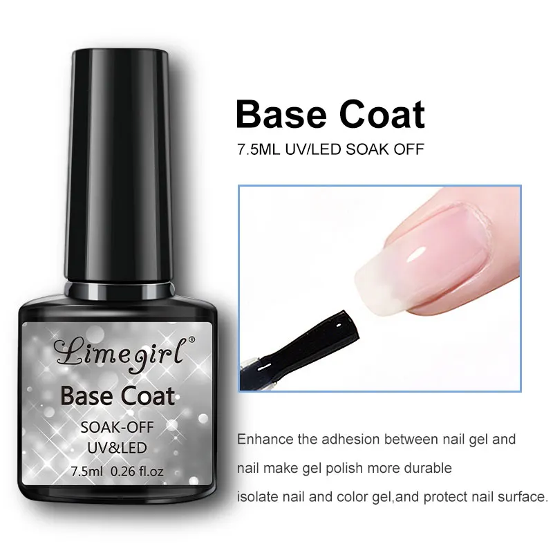 Basis Coat Top Coat Kit Voor Gel Nagellak Nagelverlenging Langdurige Manicure Kit Nutriëntenolie Nail Art Voedingsstof Pen Anti-Spil