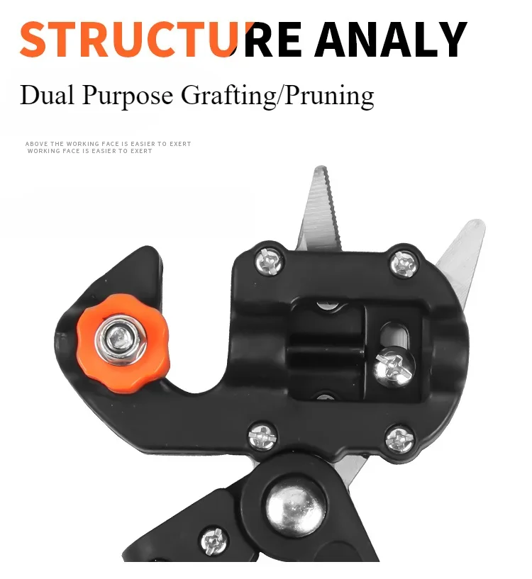 Multifunctional Branches Grafting Tool - Grafting Machine with Tree Grafting Scissors